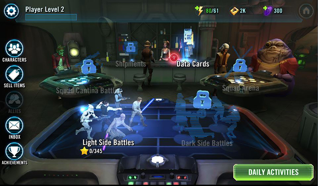 EA ra mắt game mobie miễn phí Star Wars Galaxy of Heroes