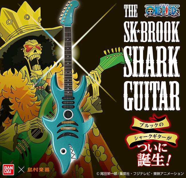 Chiêm ngưỡng cây đàn guitar cá mập vô cùng độc đáo của Brook – One Piece