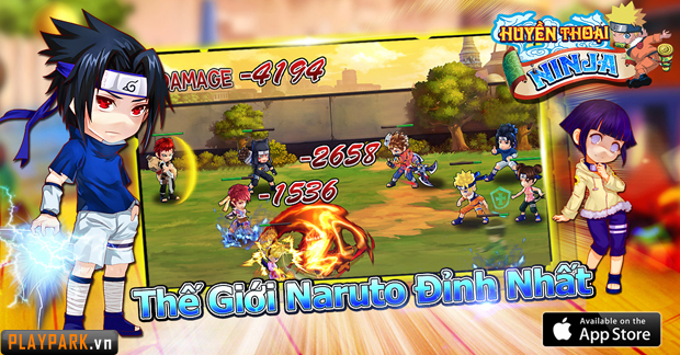 Game mobile online mới Huyền Thoại Ninja