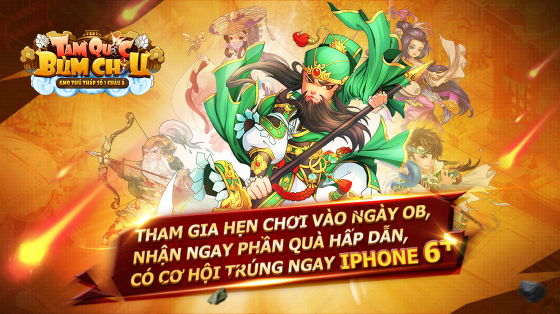 Game thủ Việt hẹn nhau chơi nhận code Open Beta Tam Quốc Bùm Chíu
