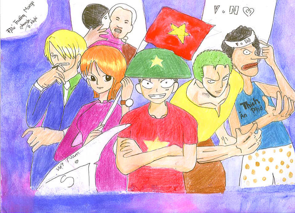 Game thủ hào hứng tham dự cuộc thi vẽ tranh Manga theo phong cách Việt Nam