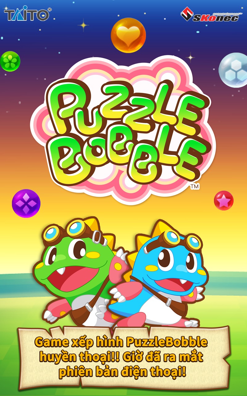 “Huyền thoại” 1 tỉ lượt tải Puzzle Bobble trở lại với phiên bản mobile