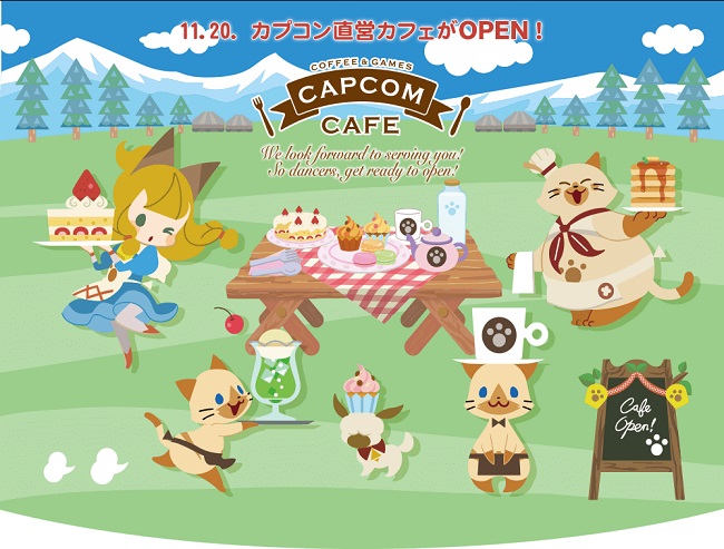 Capcom mở quá café quảng bá game
