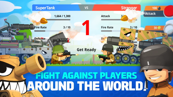 Super Tank Rumble – game chiến đấu cực ngộ với chiến xa tự chế