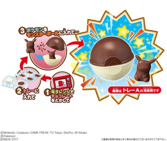 Bắt Pokémon bằng Poké Ball làm từ socola, bạn có tin không?