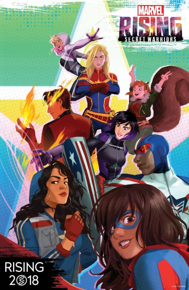Marvel 'lên lịch' ra mắt series hoạt hình mới với tên gọi Marvel Rising