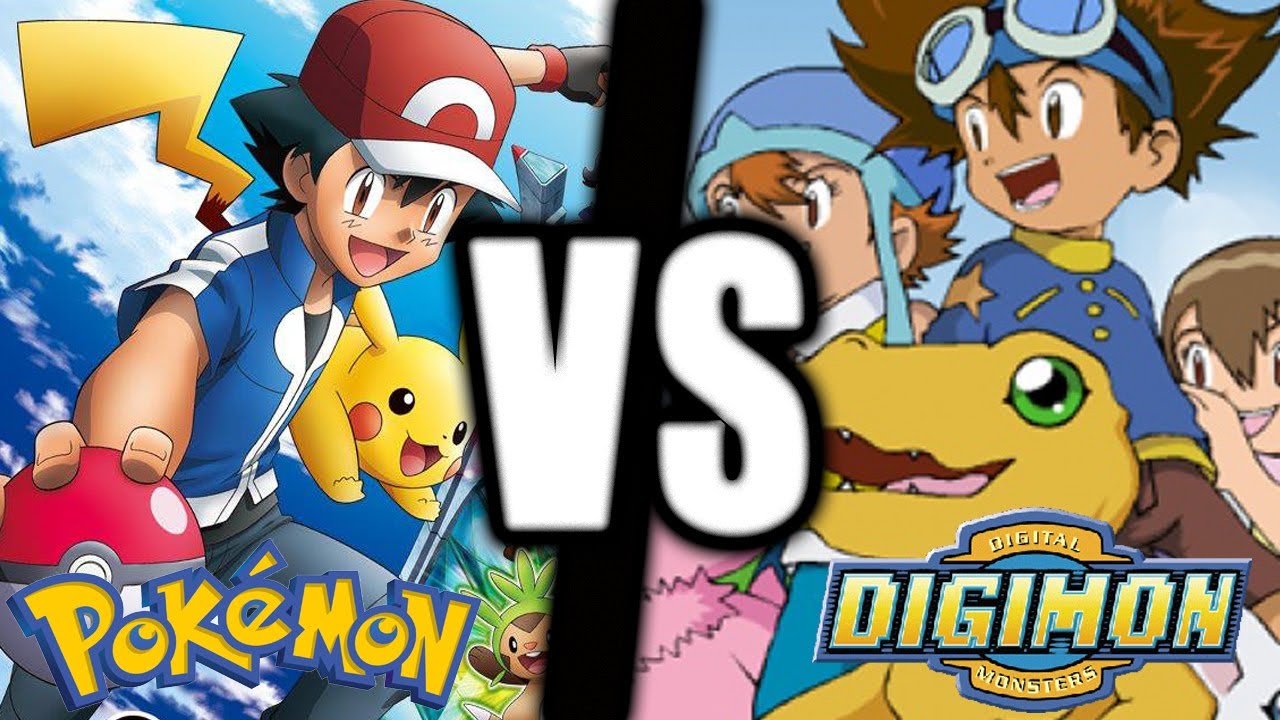 Cuộc chiến tranh giữa Pokemon và Digimon: kết quả thật bất ngờ