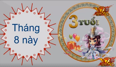 Ngạo Kiếm Vô Song tặng giftcode sinh nhật 3 năm, mở yến tiệc Hào Hoa thiết đãi game thủ Việt