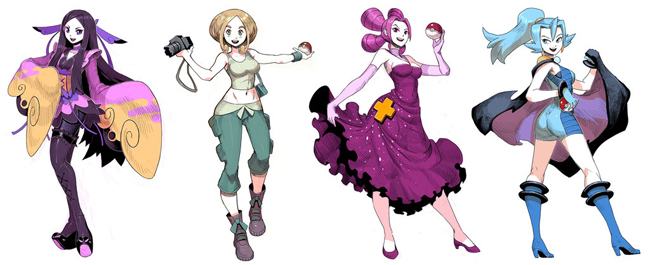 Tổng hợp những hotgirl trong series game huyền thoại Pokemon