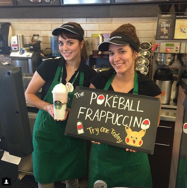 Quá ít người chơi – Pokemon Go hợp tác với chuỗi Cafe Starbuck để hút khách