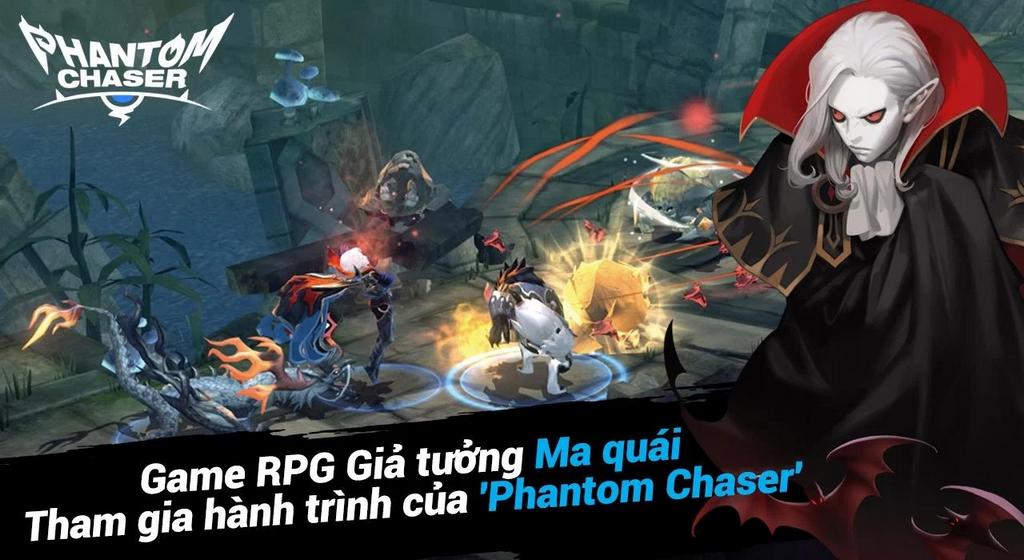 Bom tấn RPG Phantom Chaser vừa chính thức đến tay game thủ Việt