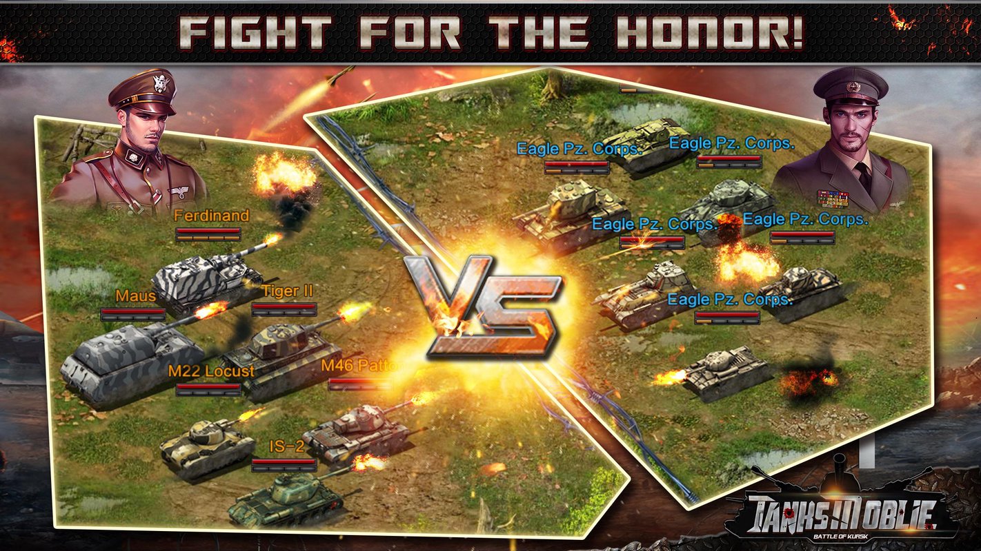 Tanks Mobile: Battle of Kursk – game bắn tăng thú vị vừa đổ bộ mobile