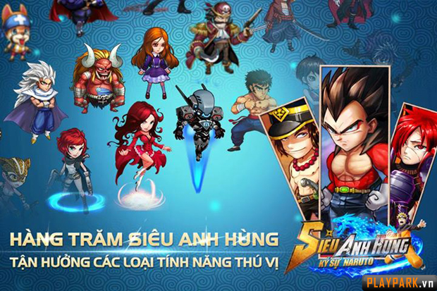 Siêu Anh Hùng Mobile chuẩn bị ra mắt game thủ Việt