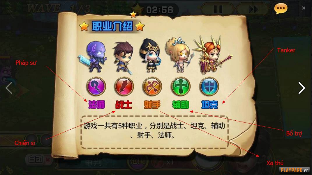 Lối chơi của game Siêu Thần Liên Minh giống y chang game Chain Chronicle
