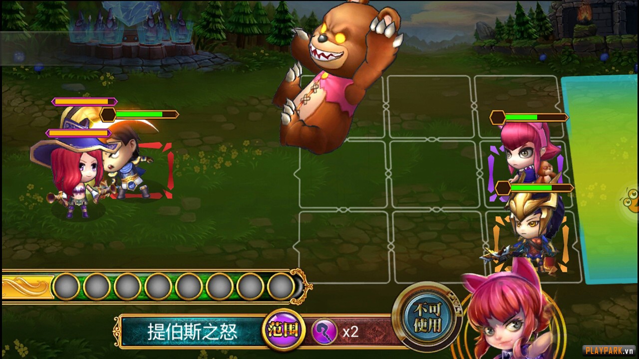 Lối chơi của game Siêu Thần Liên Minh giống y chang game Chain Chronicle