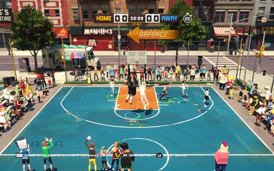 3on3 Freestyle – game bóng rổ cực chất vừa mở cửa miễn phí trên Steam