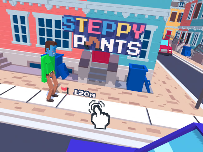 Steppy Pants – game gây nghiện mới với phong cách hài hước 