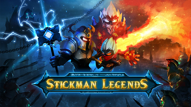 Chặt chém cực đã tay phiên bản “người que” với Stickman Legends
