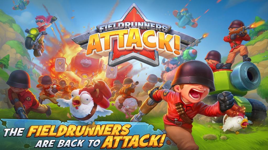Bom tấn thủ thành Fieldrunners Attack! vừa chính thức đổ bộ Android