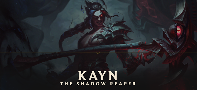 LMHT: Thông tin chi tiết bộ kĩ năng của vị tướng mới Kayn - The Shadow Reaper