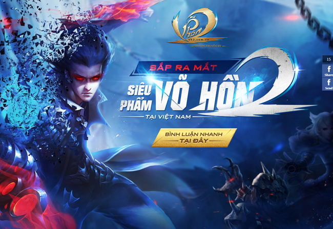  Võ Hồn 2 ra mắt trang chủ tiếng Việt