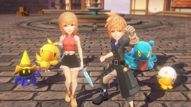 World of Final Fantasy - game nhập vai nhái theo phong cách Pokemon của Square Enix