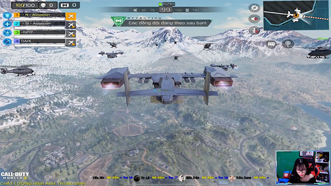 Chơi Call of Duty: Mobile VN đang trở thành trào lưu trong cộng đồng streamer Việt