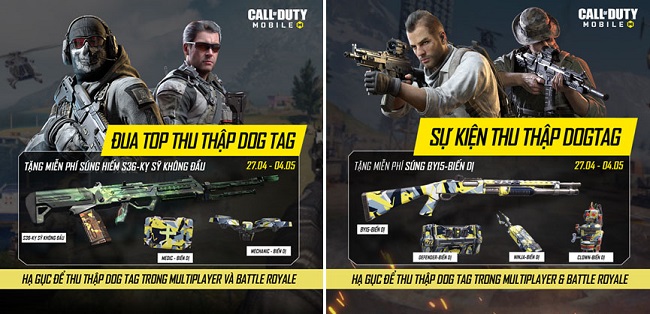 Các sự kiện mừng 30/4 của Call of Duty: Mobile VN