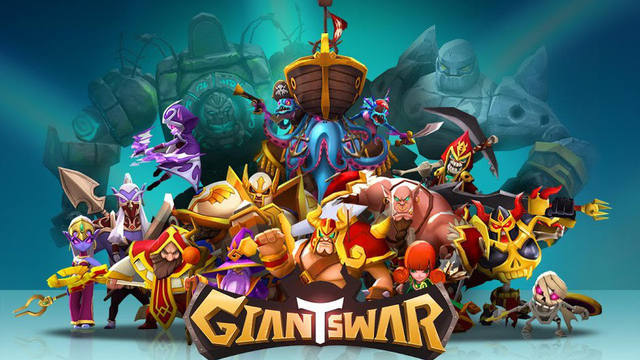 Giants War: tân binh chiến thuật thẻ bài hấp dẫn chính t