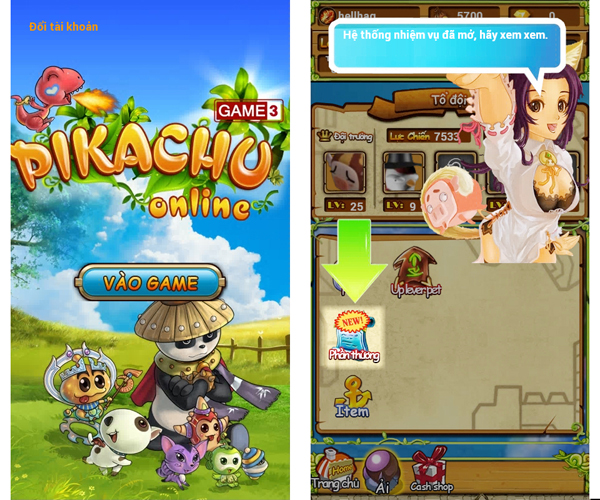 Dzogame - Pikachu Online Tựa Game Mobile Thẻ Bài Độc Đáo Sắp Phát Hành