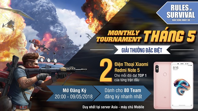 ROS Mobile Monthly Tournament mở đăng ký tối nay
