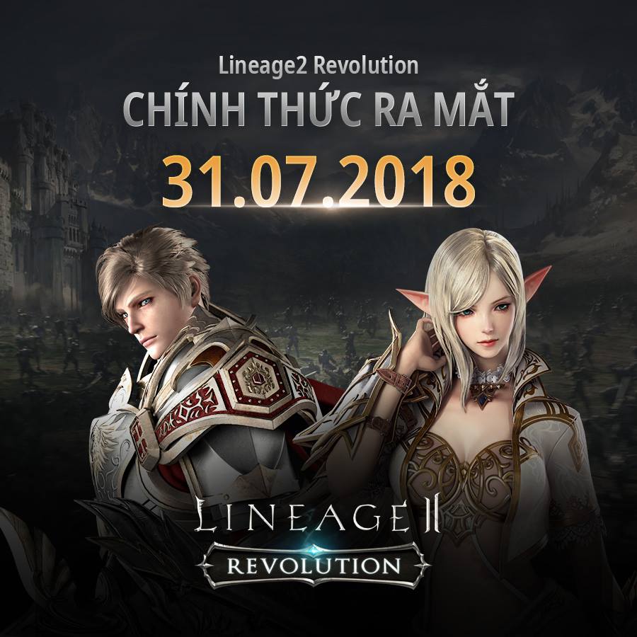 VTC Online ấn định ngày ra mắt của Lineage 2 Revolution