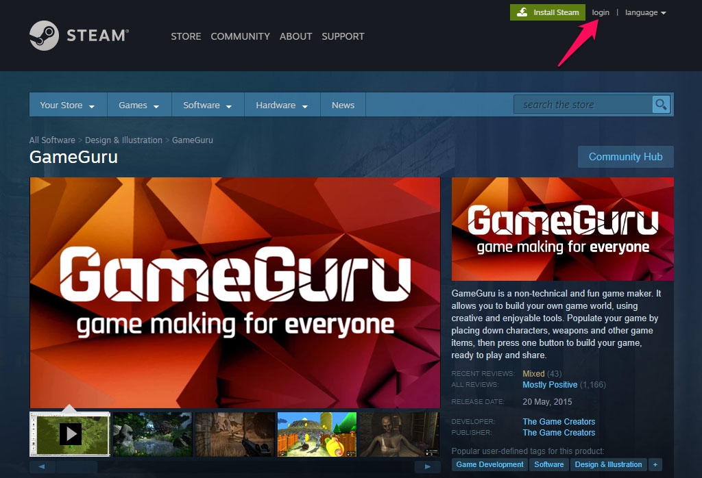 Tự sáng tạo game của riêng mình với phần mềm GameGuru đang được miễn phí trên Steam