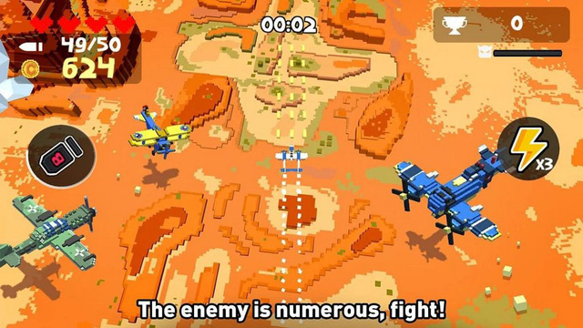 Aero Smash - Game bắn máy bay theo phong cách Pixel cực vui nhộn