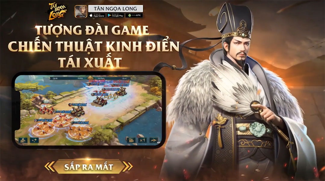 Cộng đồng Việt háo hức trước Tân Ngọa Long - mobile game chiến thuật kinh điển sắp ra mắt