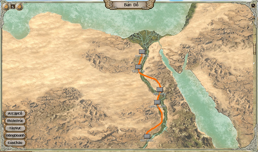 Game thủ Tam Quốc Chí Online chuẩn bị được khám phá thế giới Ai Cập Cổ Đại