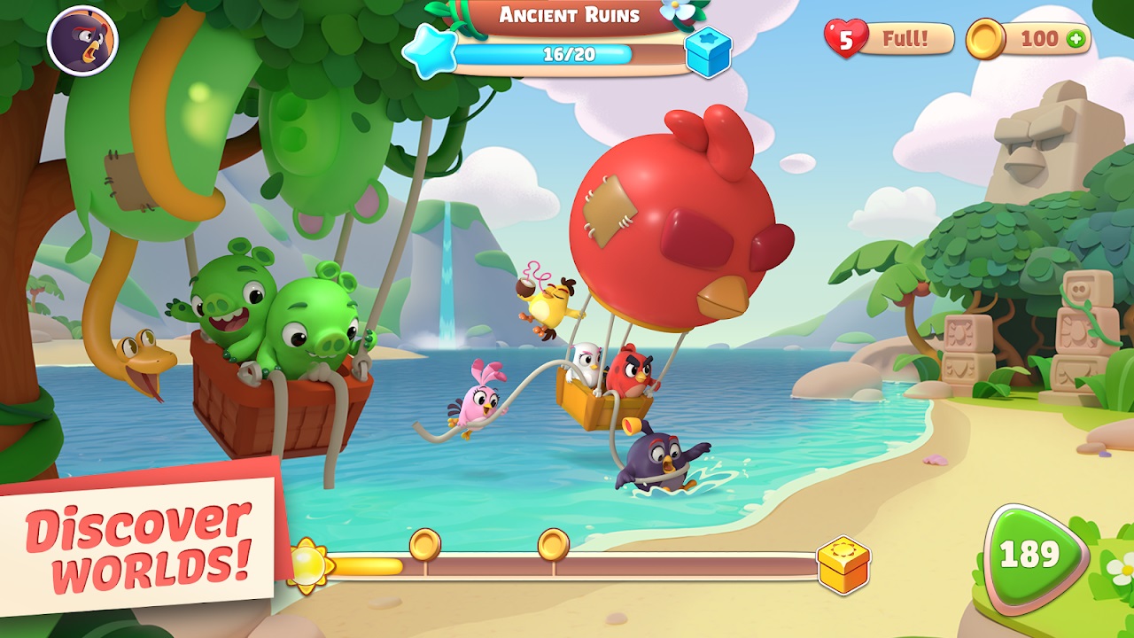 Angry Birds Journey – sẵn sàng cho cuộc phiêu lưu mới cùng những chú chim giận dữ