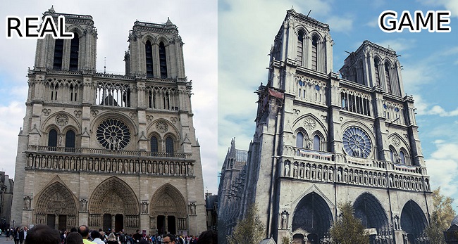 Assassin Creed: Unity có thể được sử dụng để phục dựng và tái tạo lại Nhà thờ Đức Bà Paris sau vụ cháy