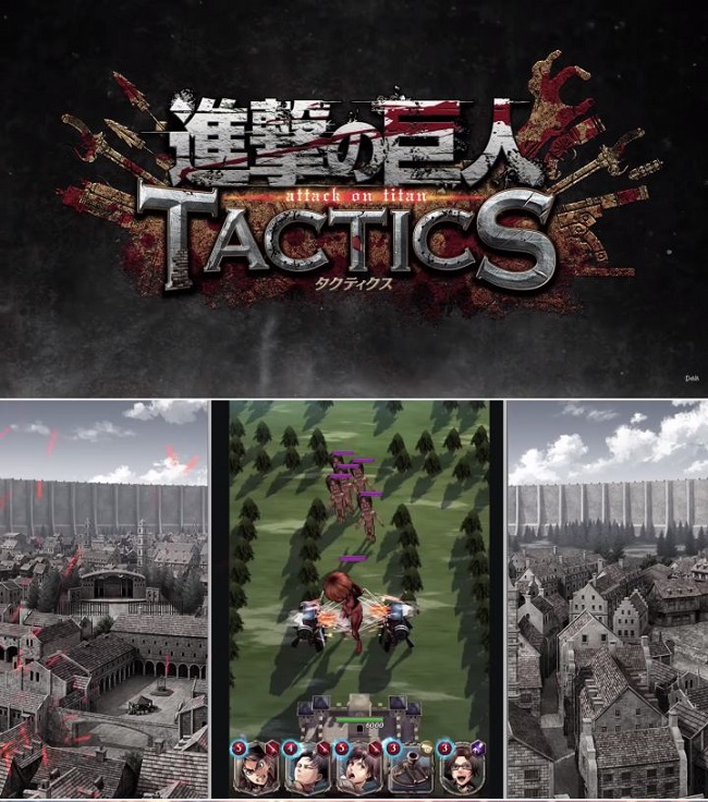 Attack on Titan Tactics – Bom tấn di động mới của DeNa