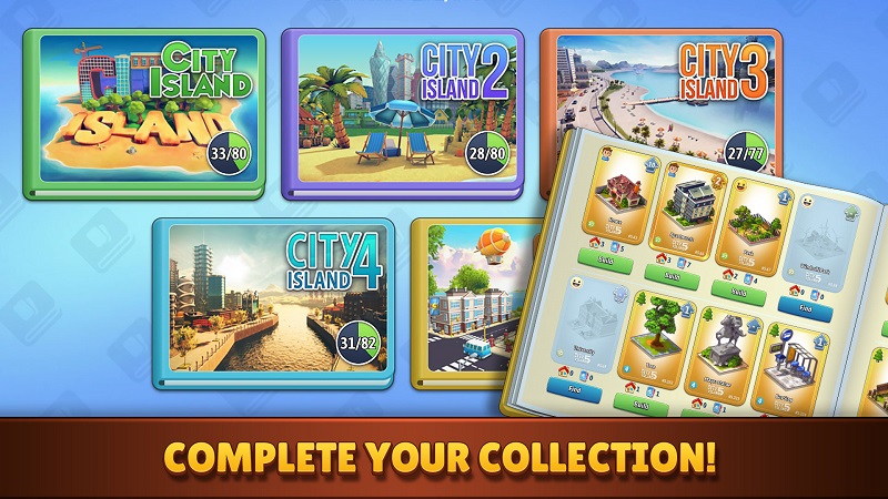 City Island: Collections – Xây dựng thành phố mơ ước của bạn