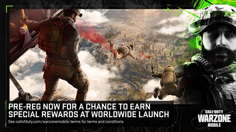 Call of Duty Warzone Mobile đã cho phép đăng ký trước