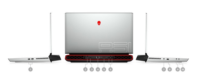 Alienware Area-m51 - laptop chơi game mạnh nhất, dễ nâng cấp phần cứng nhất, giá chỉ 2549 đô