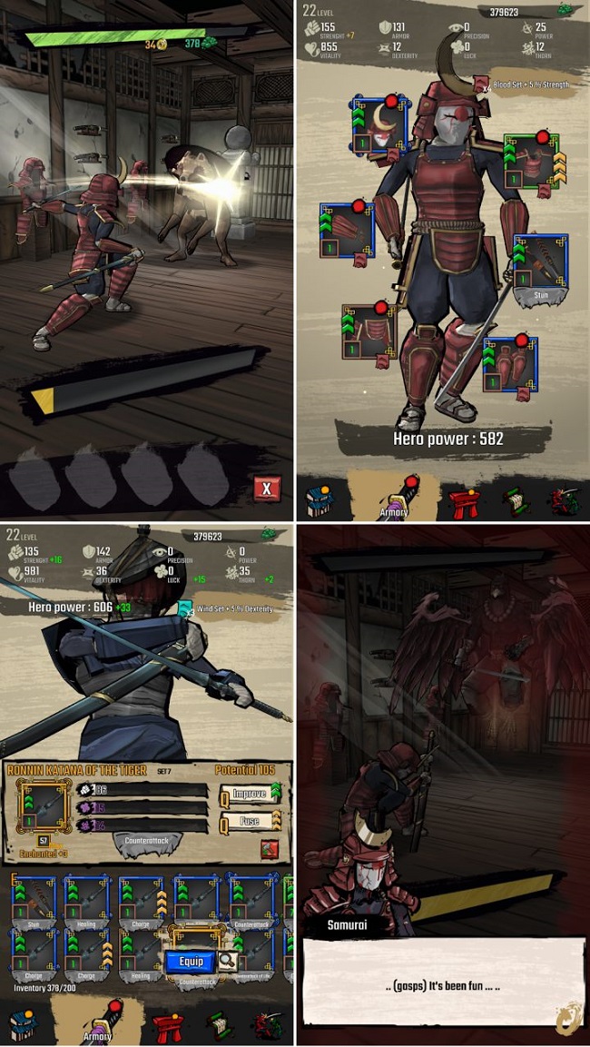 Trở thành Samurai với tựa game mobile Demon Blade