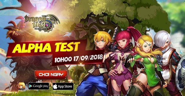 Dragon Nest Mobile – VNG chính thức tung ra bản thử nghiệm Alpha Test