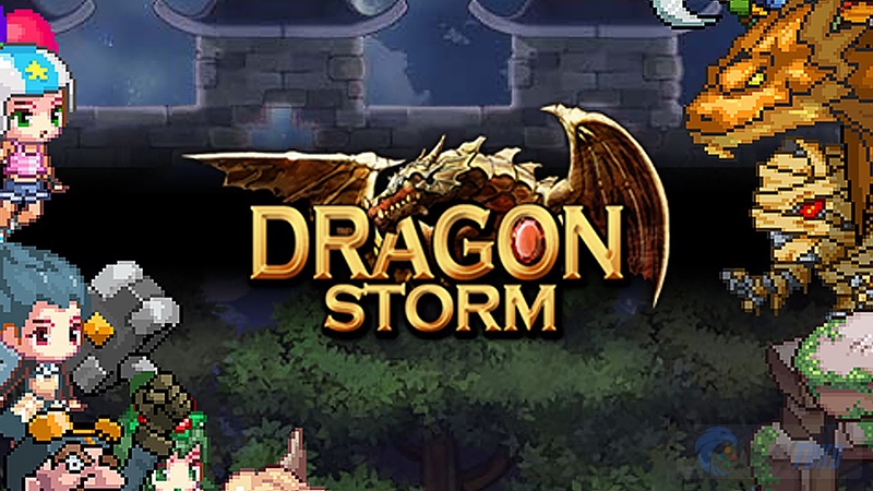 Dragon Storm: Game nhập vai đánh quái từ 2 hướng đơn giản mà thú vị