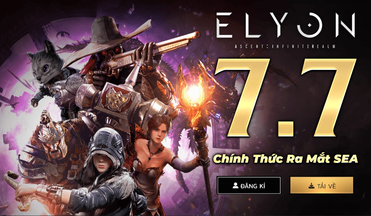 Elyon SEA – siêu phẩm MMORPG hành động thế giới mở chính thức ra mắt hôm nay