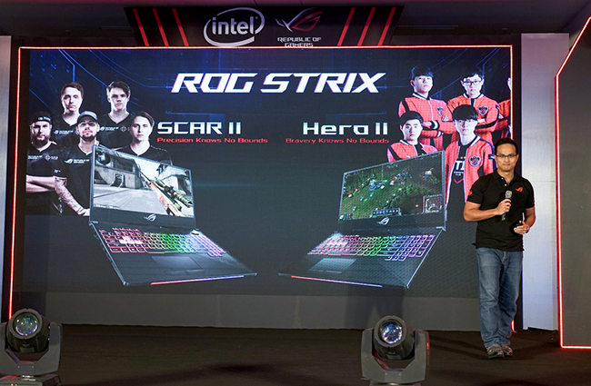 ASUS ROG ra mắt bộ đôi gaming laptop eSpost Strix SCAR II và Hero II tại Việt Nam
