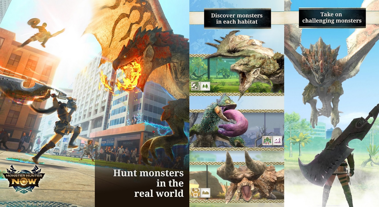 Monster Hunter Now – Game AR săn quái vật từ vũ trụ Monster Hunter của cha để Pokemon Go