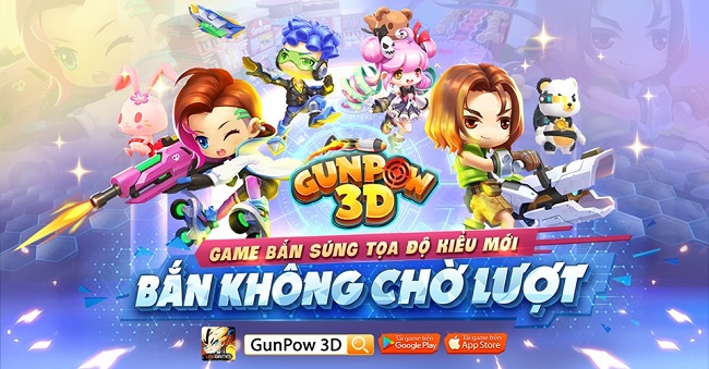 VNG chuẩn bị ra mắt game bắn súng tọa độ GunPow 3D