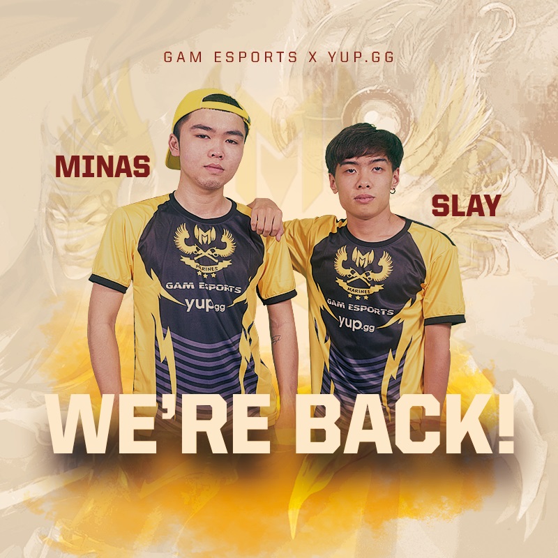 CHÍNH THỨC: Minas cùng Slay gia nhập GAM Esports